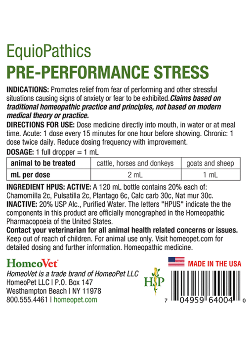 EquioPathics PRE-PERFORMANCE STRESS - Image 2