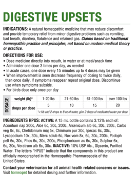 Alternative view of DIGESTIVE UPSETS