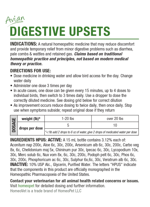 AVIAN DIGESTIVE UPSETS - Image 2